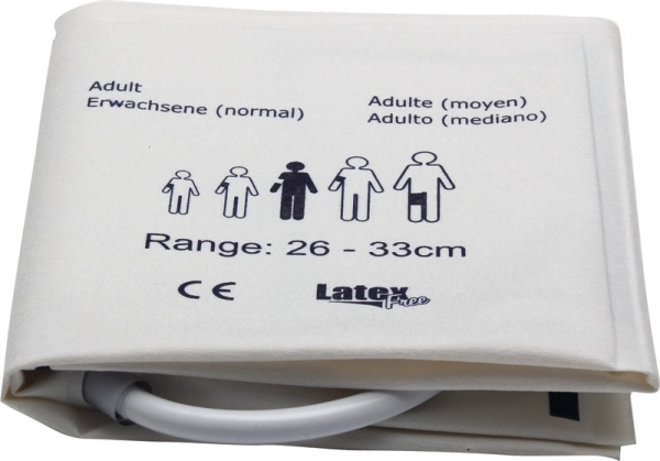 Einmal-Blutdruckmanschette Kinder, 16- 28 cm, Zweischlauch